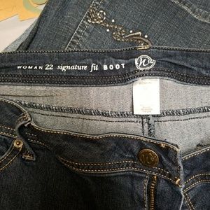Dress barn w62 jeans